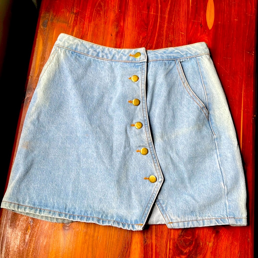 Sweet and Petite Honey Belle jean skirt size Small